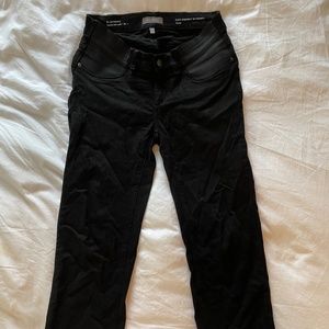 DL1961 - Patti Straight Maternity Vintage Jeans - Black - Size 24